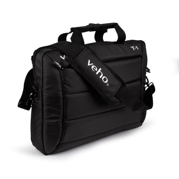 Miniatyrbillede 9 af 9: Veho T-1 39,6 cm (15.6") Brevtaske Sort