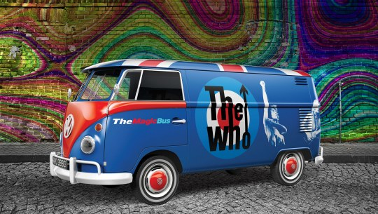 Miniatyrbild 5 av 7: Revell VW T1 "The Who" Modellbilsset Monteringssats 1:24