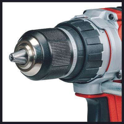 Pikkukuva 6 / 7: Einhell TP-CD 18/60 Li BL - Solo 2000 RPM 1,3 kg Musta, Harmaa, Punainen