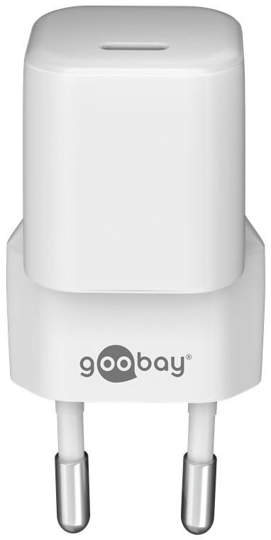 Miniatyrbillede 2 af 3: Goobay 59716 oplader til mobil enhed Smartphone, Tablet Hvid Vekselstrøm Hurtig opladning Indendørs