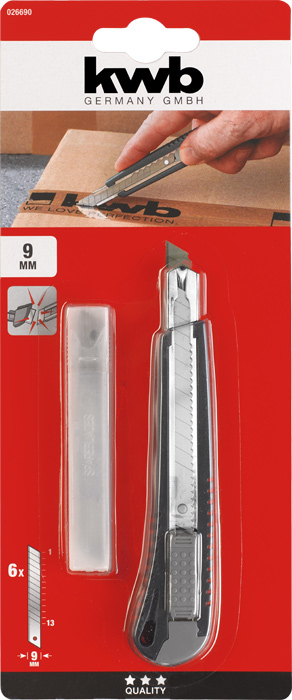 kwb 026690 mattknivar Snap-off-knivblad