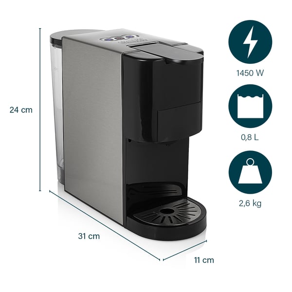Princess 249450 Vejledning Pude kaffemaskine 0,8 L