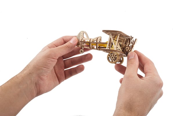 UGears 412138 3D-palapeli Lentokone