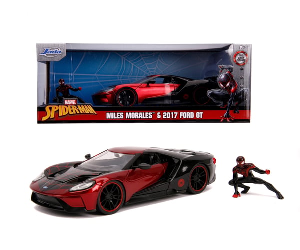Pikkukuva 11 / 11: Jada Toys Marvel Miles Morales 2017 Ford GT 1:24