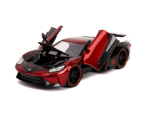 Jada Toys Marvel Miles Morales 2017 Ford GT 1:24