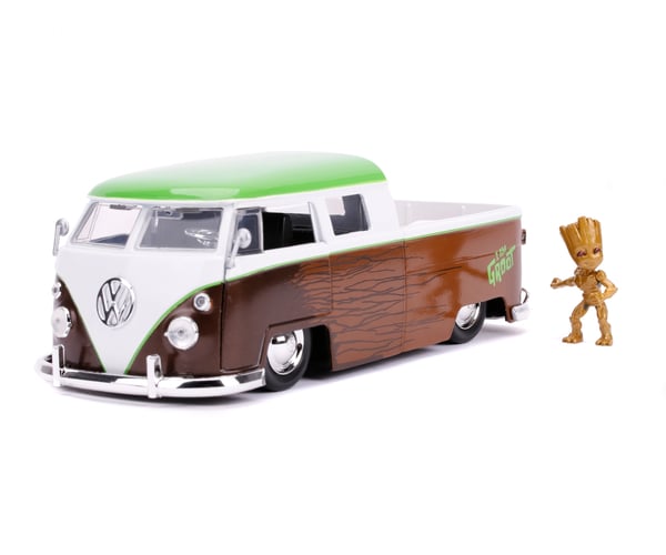Pikkukuva 1 / 7: Jada Toys Marvel Groot 1963 Bus Truck 1:24