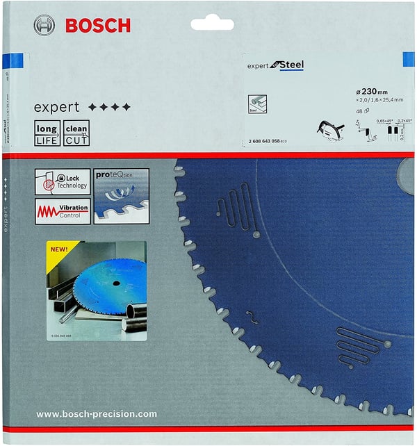 Bosch ‎2608643058 pyörösahanterä 23 cm 1 kpl