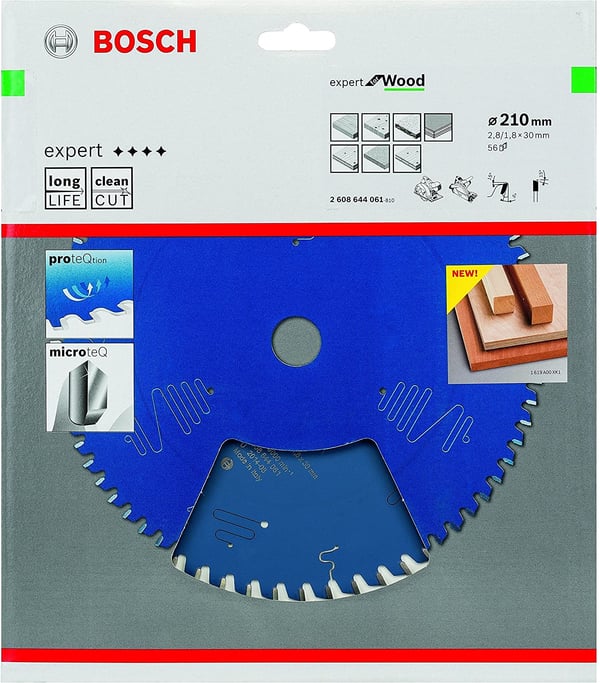 Miniatyrbild 2 av 2: Bosch ‎2608644061 cirkelsågsblad 21 cm 1 styck