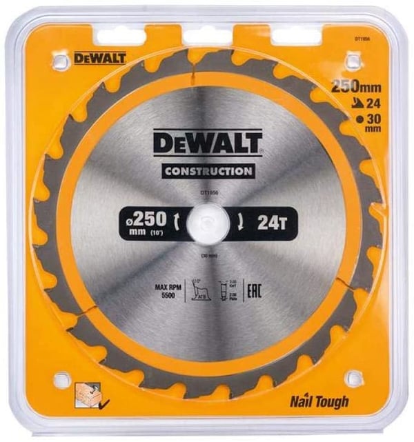 Miniatyrbillede 2 af 2: DeWALT ‎DT1956-QZ rundsavklinge 1 stk