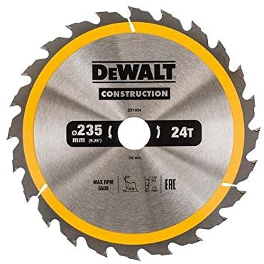 Miniatyrbild 1 av 2: DeWALT ‎DT1954-QZ cirkelsågsblad 23,5 cm 1 styck