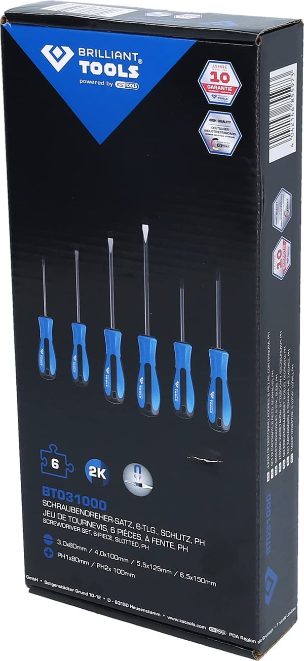 Miniatyrbild 10 av 10: Brilliant Tools ‎BT031000 Uppsättning