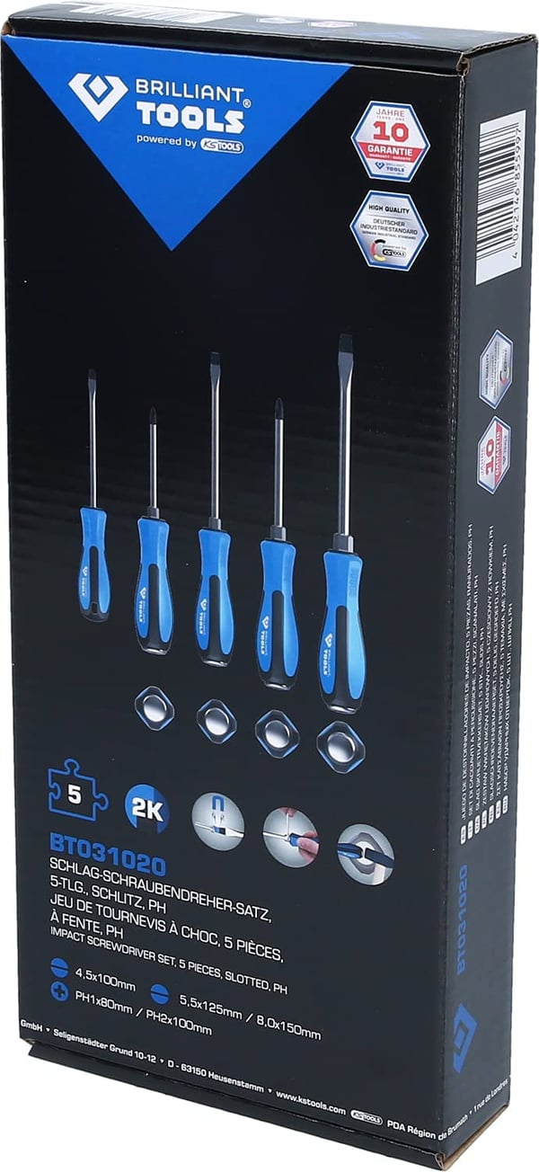 Miniatyrbillede 2 af 10: Brilliant Tools ‎BT031020 Sæt