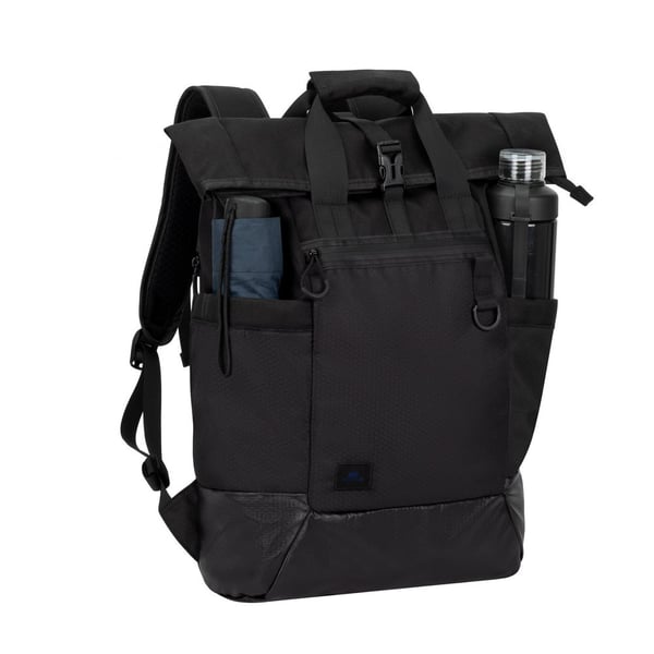 Rivacase Dijon 39,6 cm (15.6") Reppu Musta