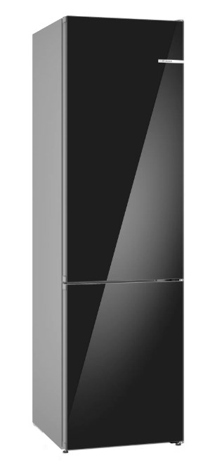 Bosch Serie 6 KGN39LBCF køle-/fryseskab Fritstående 363 L Sort