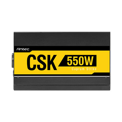 Antec Cuprum Strike CSK550 enhed til strømforsyning 550 W 20+4 pin ATX ATX Sort