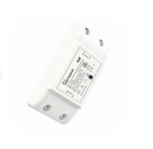 Miniatyrbillede 2 af 2: Sonoff BASICR2 smart home lysstyringsenhed Kabel & trådløs Hvid