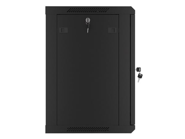 Miniatyrbild 9 av 12: Lanberg WF01-6412-00B rack 12U Väggmonterad rack Svart