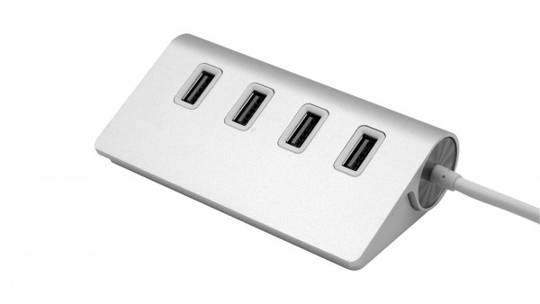 Miniatyrbild 1 av 3: EXSYS EX-1134-2 gränssnittshubbar USB 3.2 Gen 1 (3.1 Gen 1) Type-A 5000 Mbit/s Silver