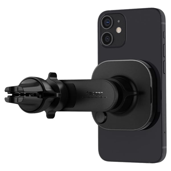 Spigen OneTap Magnetic Car Mount Air Vent Passiv holder Mobiltelefon/Smartphone Sort