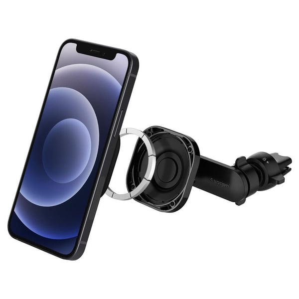 Miniatyrbillede 9 af 13: Spigen OneTap Magnetic Car Mount Air Vent Passiv holder Mobiltelefon/Smartphone Sort
