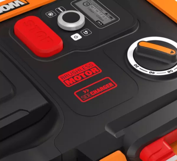 Pikkukuva 4 / 6: WORX WR167E ruohonleikkuri Robottiruohonleikkuri Akku Musta, Oranssi