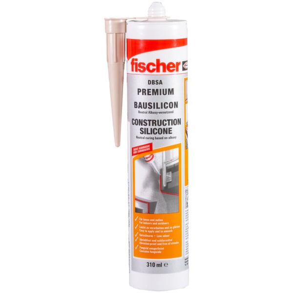 Miniatyrbild 1 av 6: Fischer 53093 byggtätningsmedel 310 ml Brun