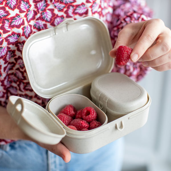 koziol 7151700 matlåda Lunchbox, set Slipa