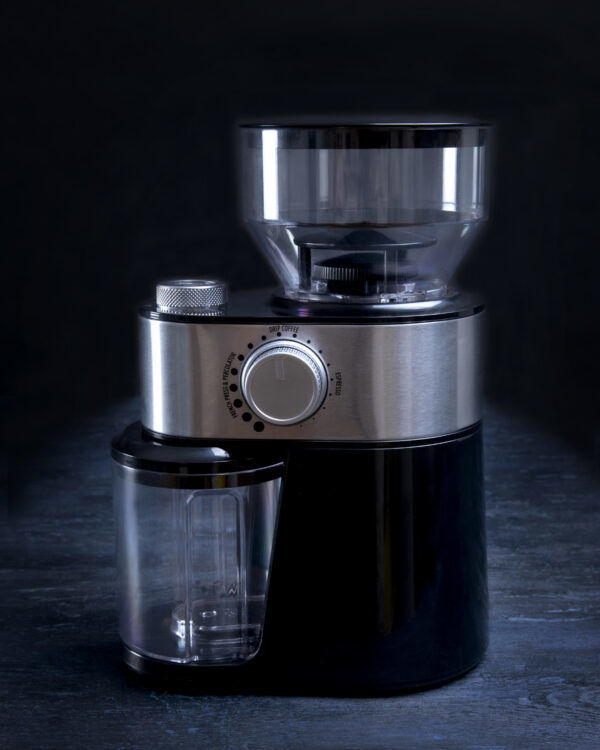 GASTRONOMA 18120001 kaffemølle 200 W Sort, Sølv, Transparent
