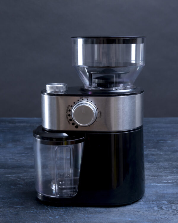 GASTRONOMA 18120001 kaffemølle 200 W Sort, Sølv, Transparent