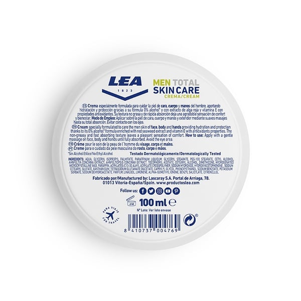 LEA Professional 3.1660 Creme og lotion til kroppen 100 ml Fløde Mænd