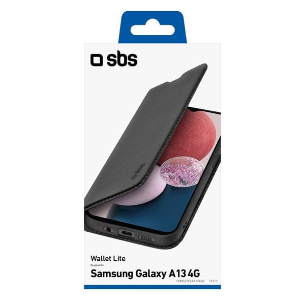 Miniatyrbillede 2 af 2: SBS TEBKLITESAA134GK mobiltelefon etui 16,8 cm (6.6") Tegnebogsetui Sort