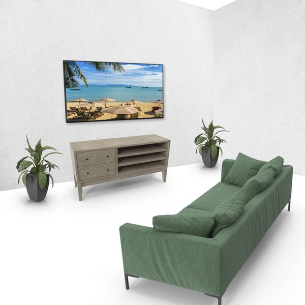 Miniatyrbild 2 av 3: TM Electron TMSLC282 tv-fäste 114,3 cm (45") Svart