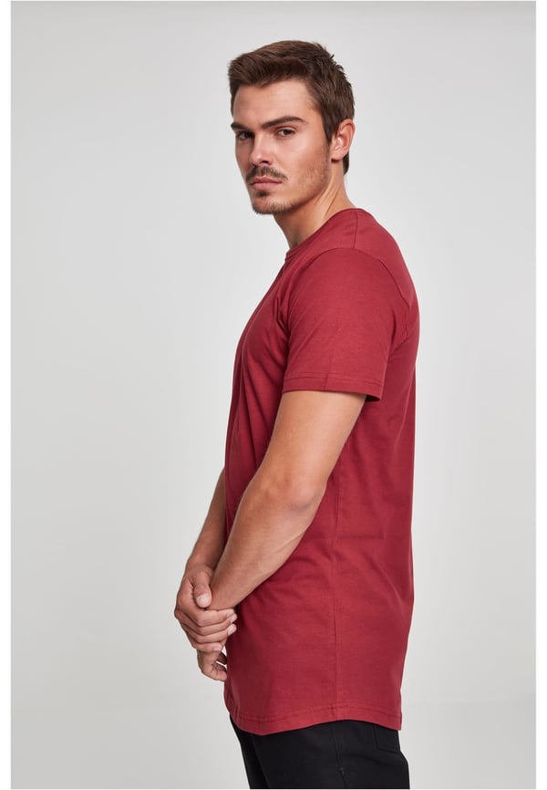 Urban Classics Shaped Long Tee T-paita Pyöreä pääntie Lyhyt hiha Puuvilla