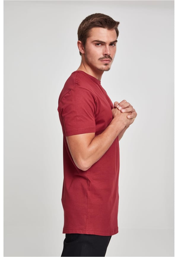 Urban Classics Shaped Long Tee T-paita Pyöreä pääntie Lyhyt hiha Puuvilla