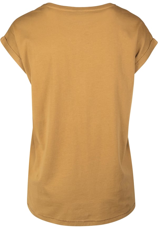 Urban Classics Ladies Extended Shoulder Tee T-shirt Rund hals Kort ærme Bomuld, Jersey
