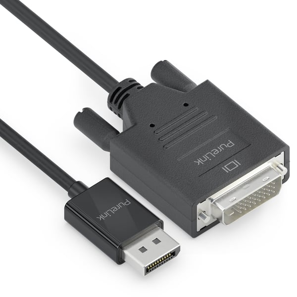 Miniatyrbillede 1 af 2: PureLink IS2011-020 videokabel adapter 2 m DisplayPort DVI-D Sort