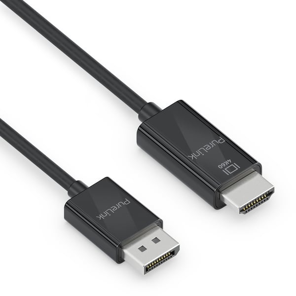 PureLink IS2001-020 videokabeladapter 2 m DisplayPort HDMI Svart