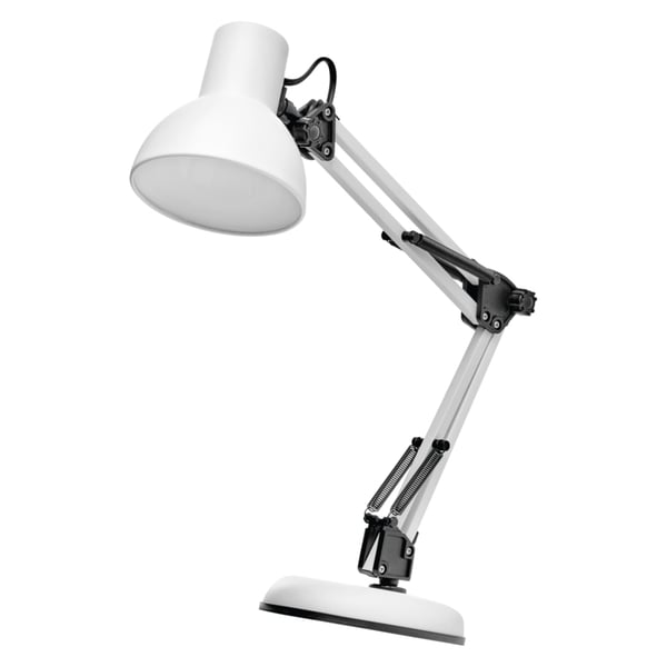Miniatyrbillede 1 af 6: Emos Z7609W bordlampe E27 Hvid