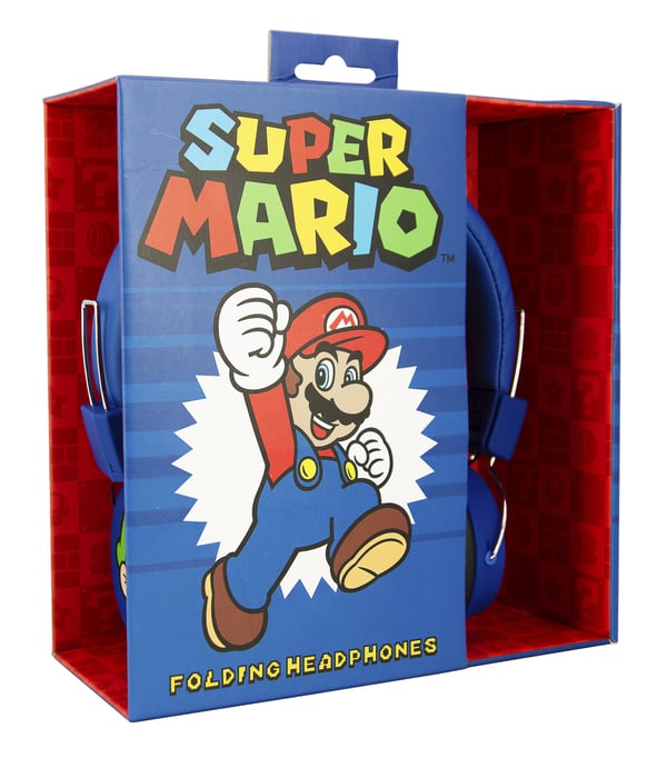 Miniatyrbillede 7 af 7: OTL Technologies Super Mario and Luigi Teen folding Hovedtelefoner Ledningsført Headset Spil Flerfarvet