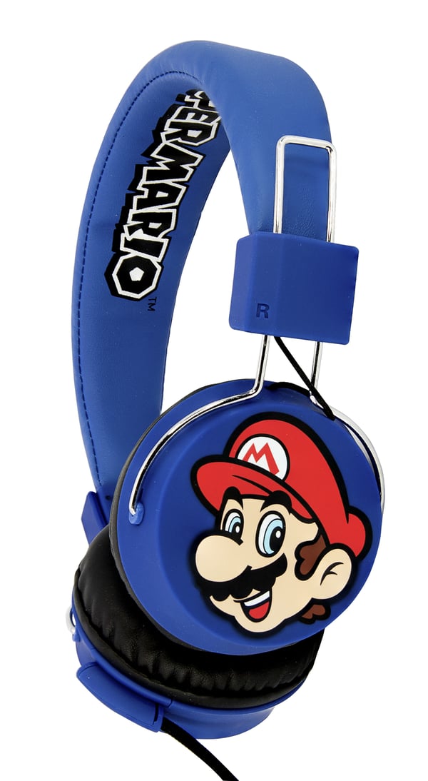 OTL Technologies Super Mario and Luigi Teen folding Hovedtelefoner Ledningsført Headset Spil Flerfarvet