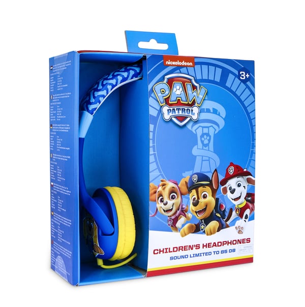 OTL Technologies PAW Patrol Chase Blue Kids Kuulokkeet Langallinen Pääpanta Pelaaminen Sininen, Keltainen