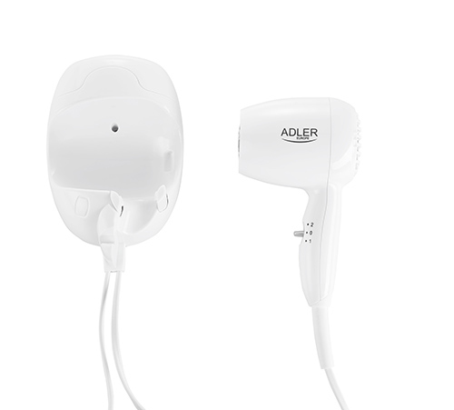 Miniatyrbillede 4 af 5: Adler AD 2252 hårtørrer 1600 W Hvid