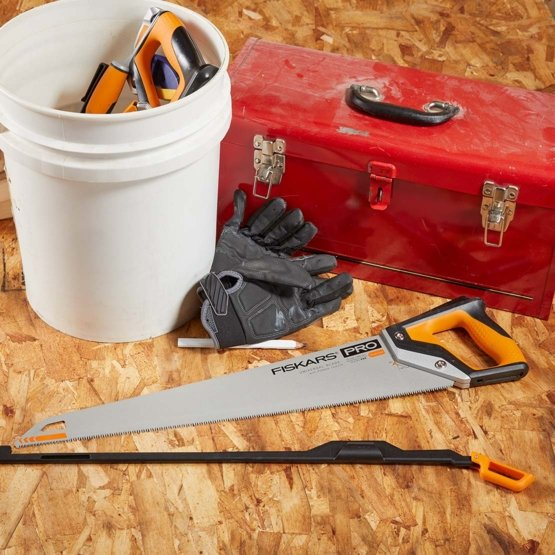 Miniatyrbillede 4 af 5: Fiskars 1062918 håndsav Nedstryger 55 cm Sort, Orange, Sølv