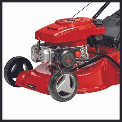 Miniatyrbillede 3 af 6: Einhell GC-PM 40/2 S Skubbe plæneklipper Benzin Sort, Rød