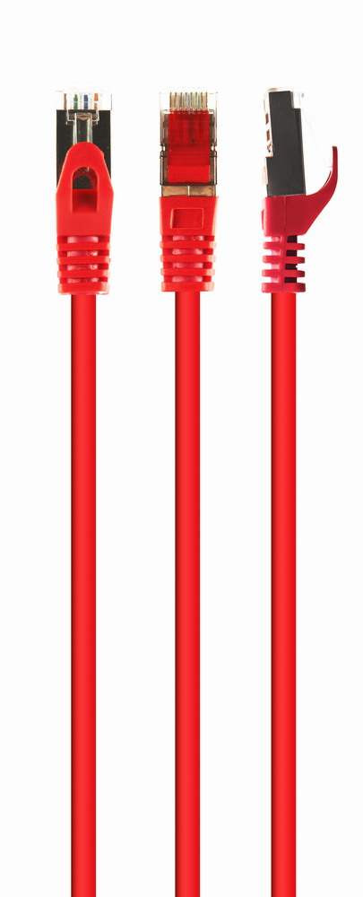 Gembird PP6A-LSZHCU-R-2M netværkskabel Rød Cat6a S/FTP (S-STP)