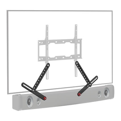 Barkan Mounting Systems E820 kaiutinteline Tv:n kiinnike Musta