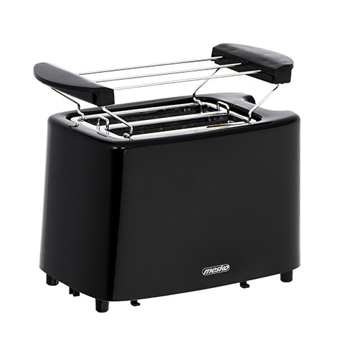 Miniatyrbillede 1 af 9: Mesko Home MS 3220 brødrister 6 2 skive(r) 900 W Sort