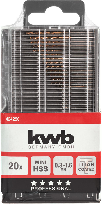 kwb 424290 borr Borrsats 20 styck