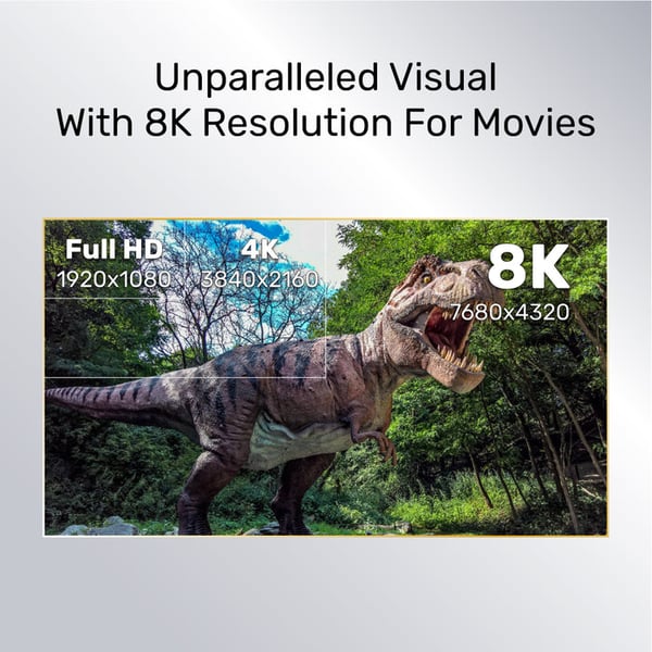 Pikkukuva 5 / 12: UNITEK C140W HDMI-kaapeli 5 m HDMI-tyyppi A (vakio) Musta