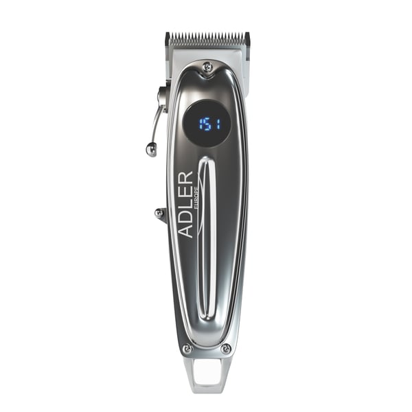 Adler AD 2831 skägg/hår trimmer Silver, Rostfritt stål 8